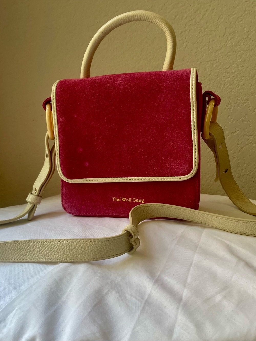 The Wolf Gang Layla Mini Box Bag In Candy
